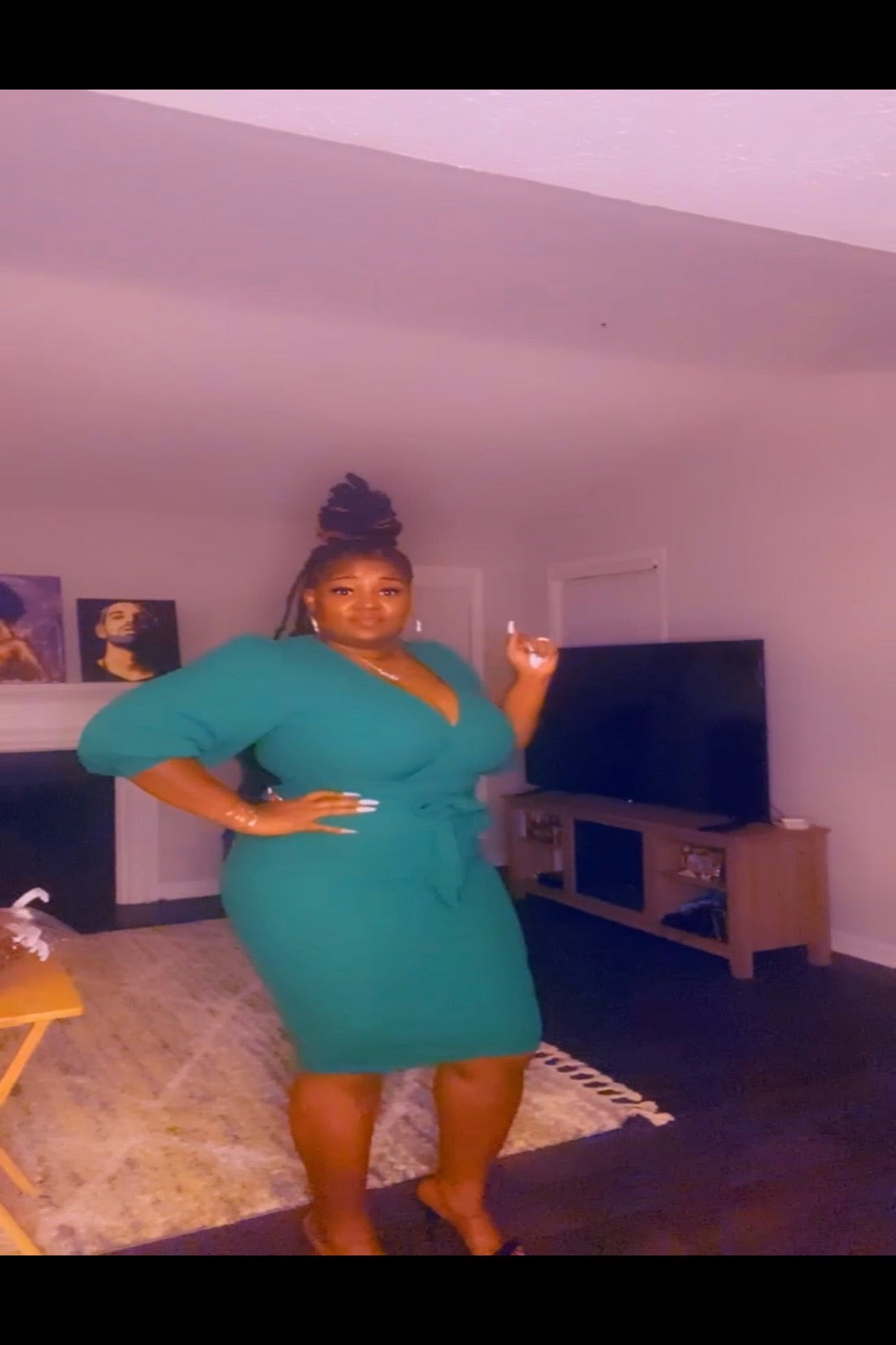 "I Cut The Checks" Dress